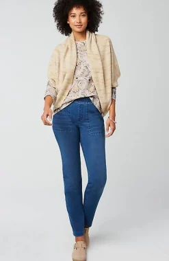 Pure Jill Long-Sleeve Shirttail Tee | Jjill