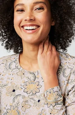 Pure Jill Long-Sleeve Shirttail Tee | Jjill