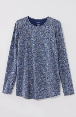 Pure Jill Long-Sleeve Shirttail Tee | Jjill