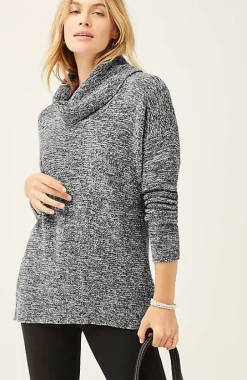 Pure Jill Marled Cowl-Neck Sweater | Jjill