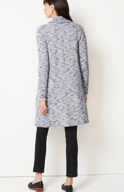 Pure Jill Melange Space-Dyed Long Cardi | Jjill