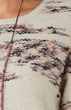 Pure Jill Multicolored Intarsia Sweater | Jjill