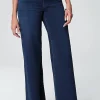 Pure Jill 5-Pocket Knit Wide-Leg Jeans | Jjill