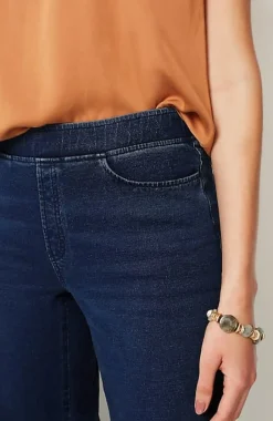 Pure Jill 5-Pocket Knit Wide-Leg Jeans | Jjill