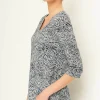 Pure Jill Printed Soft-V-Neck Top | Jjill