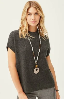 Pure Jill Recycled Cashmere Blend Sweater-Vest | Jjill