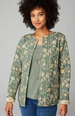 Pure Jill Reversible Quilted Jacket | Jjill
