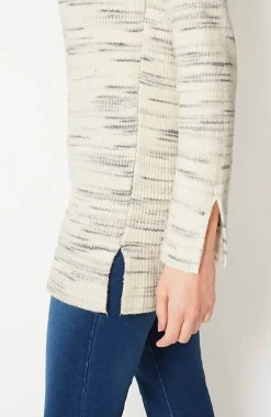 Pure Jill Rib-Textured V-Neck Sweater Tunic | Jjill