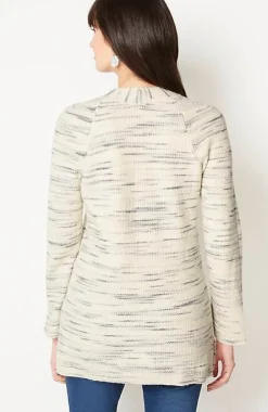 Pure Jill Rib-Textured V-Neck Sweater Tunic | Jjill