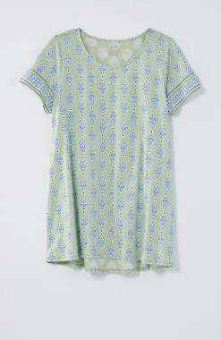 Pure Jill Scoop-Neck Elliptical Tee | Jjill