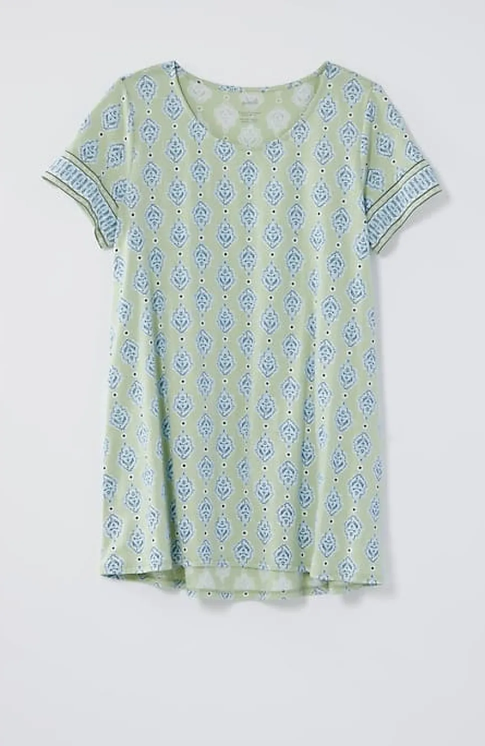Pure Jill Scoop-Neck Elliptical Tee | Jjill