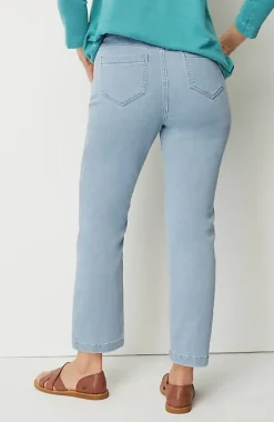 Pure Jill Soft Indigo Slim-Leg Jeans | Jjill