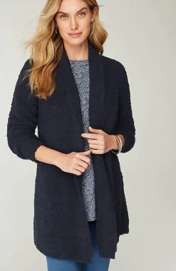 Pure Jill Soft U0026 Cozy Shawl-Collared Cardi | Jjill