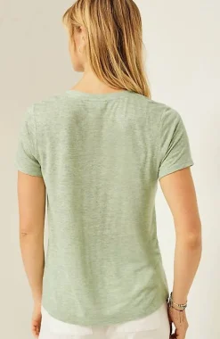 Pure Jill Soft-Scoop-Neck Tee | Jjill