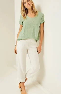 Pure Jill Soft-Scoop-Neck Tee | Jjill