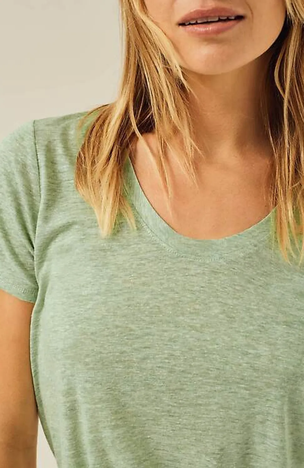 Pure Jill Soft-Scoop-Neck Tee | Jjill