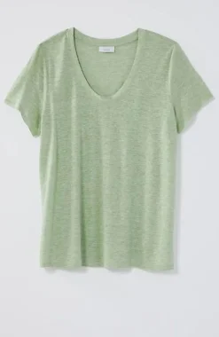 Pure Jill Soft-Scoop-Neck Tee | Jjill
