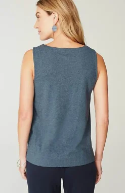 Pure Jill Soft-V-Neck Layering Tank | Jjill