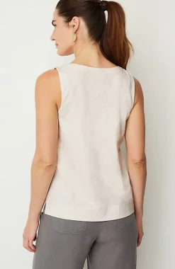 Pure Jill Soft-V-Neck Layering Tank | Jjill