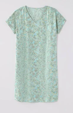 Pure Jill Soft-V-Neck T-Shirt Dress | Jjill