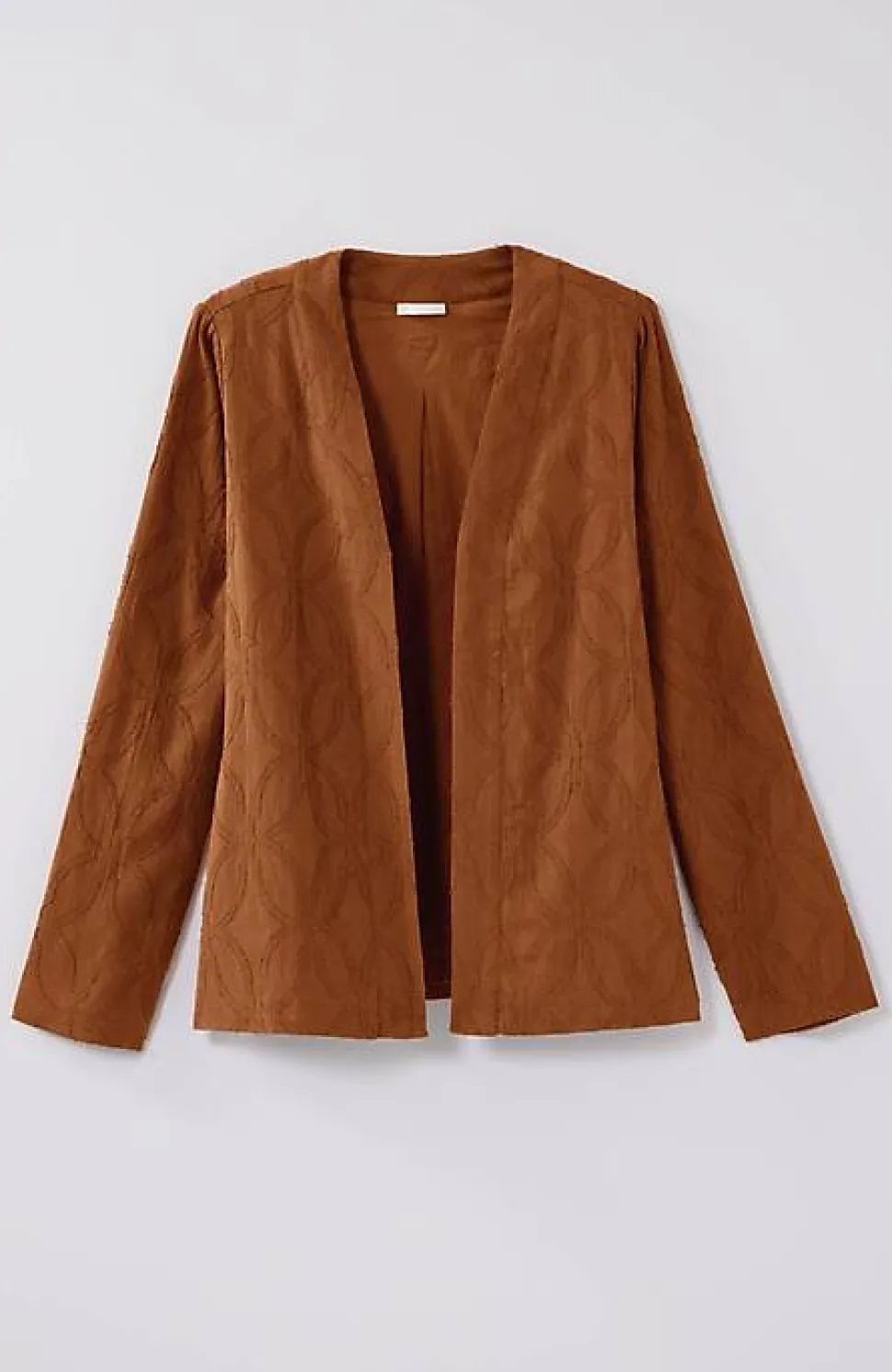 Pure Jill Textured Clip-Jacquard Jacket | Jjill