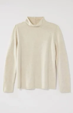 Pure Jill Textured Funnel-Neck Sweater | Jjill