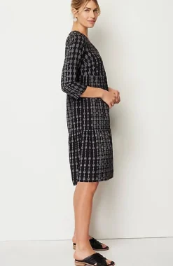 Pure Jill Tiered Button-Front Dress | Jjill
