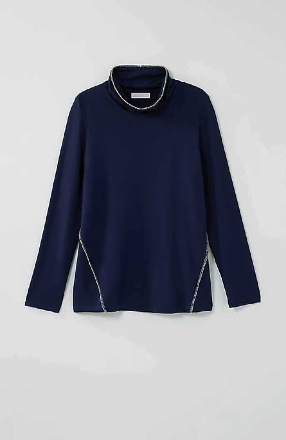 Pure Jill Tranquility Fleece Whipstitched Top | Jjill