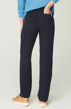 Pure Jill Twill Straight-Leg Pants | Jjill