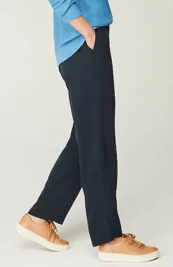 Pure Jill Twill Straight-Leg Pants | Jjill