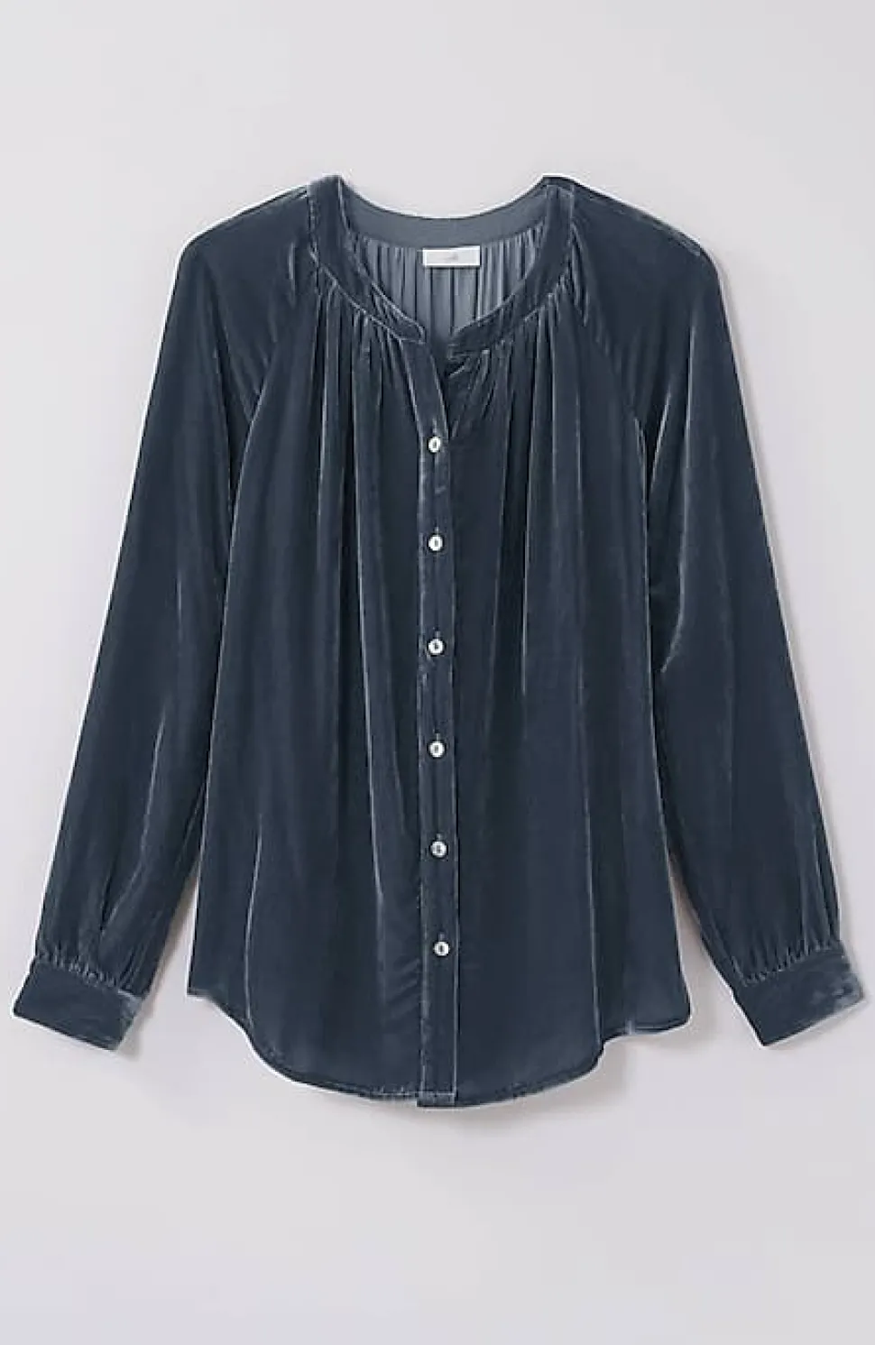 Rayon U0026 Silk Velvet Blouse | Jjill