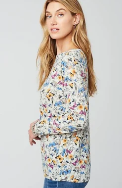 Relaxed Boat-Neck Tee | Jjill