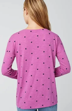 Relaxed Boat-Neck Tee | Jjill