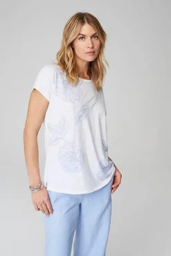 Relaxed Dolman-Sleeve Tee | Jjill