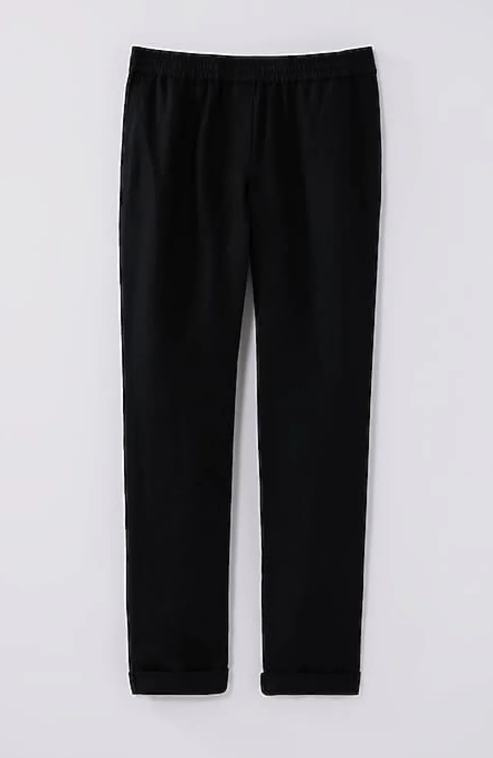 Relaxed Linen Straight-Leg Pants | Jjill