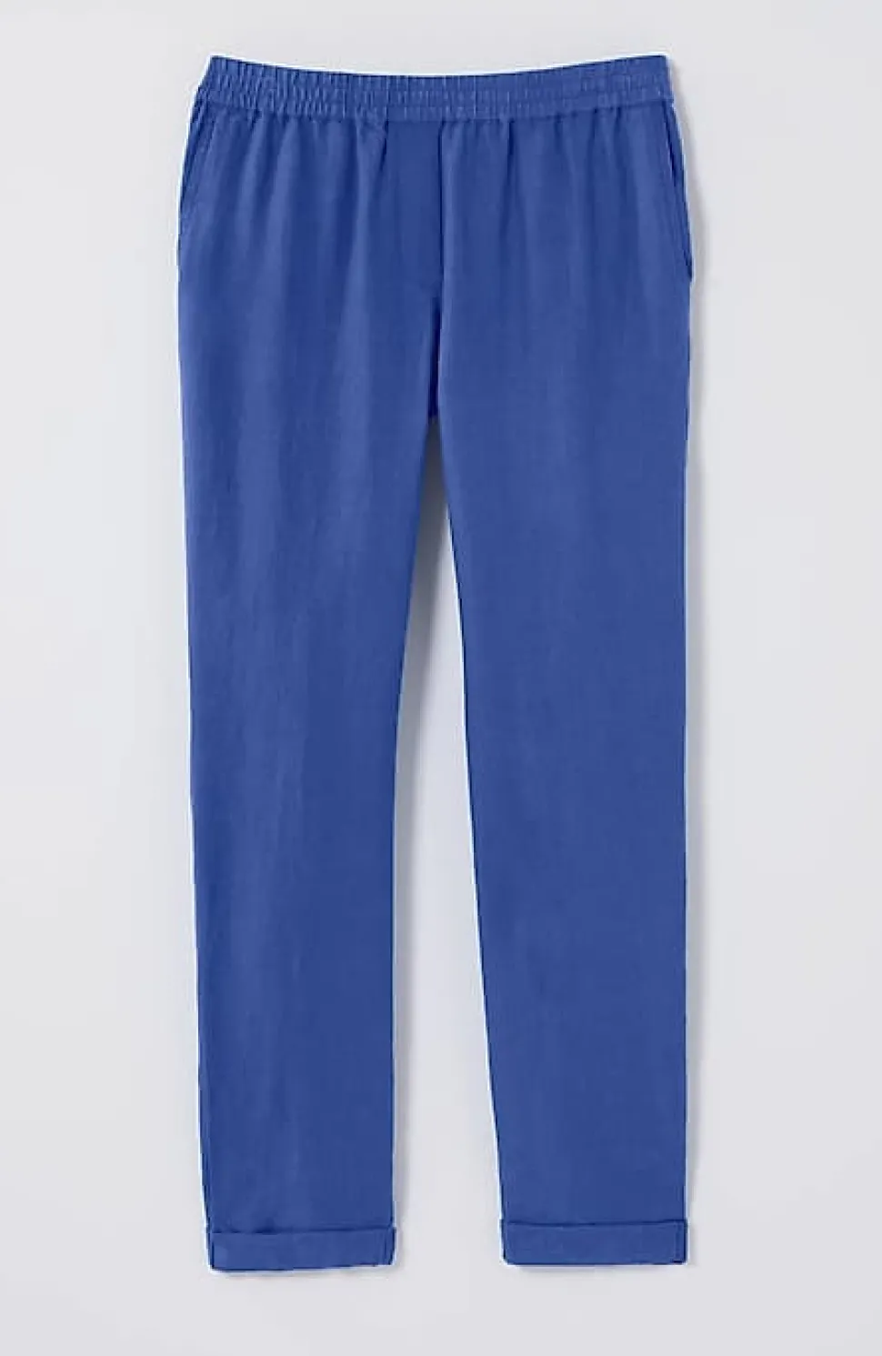 Relaxed Linen Straight-Leg Pants | Jjill