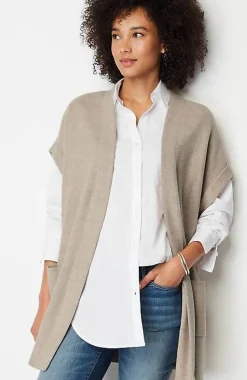 Ribbed Gilet Cardi | Jjill