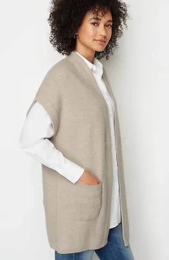 Ribbed Gilet Cardi | Jjill