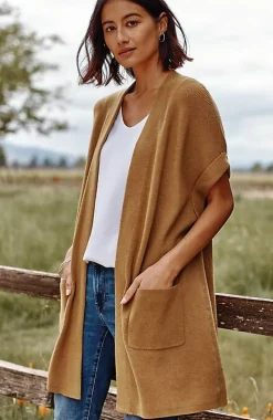 Ribbed Gilet Cardi | Jjill