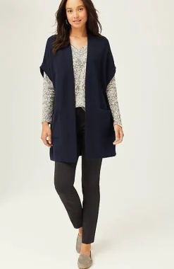 Ribbed Gilet Cardi | Jjill