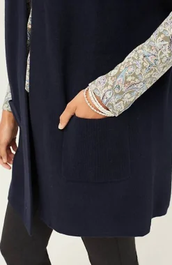 Ribbed Gilet Cardi | Jjill