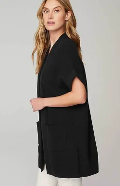 Ribbed Gilet Cardi | Jjill