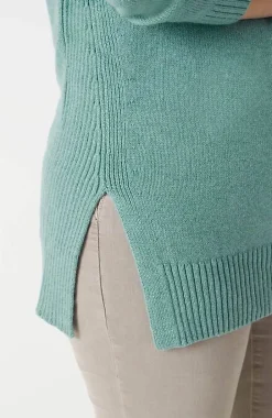 Ribbed Side-Slit Sweater-Tunic | Jjill