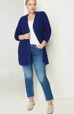 Rib-Textured Cardi | Jjill