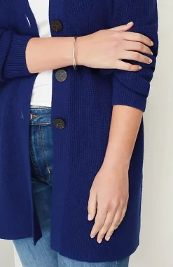 Rib-Textured Cardi | Jjill
