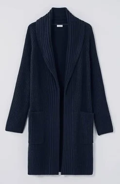 Rib-Textured Open-Front Cardi | Jjill