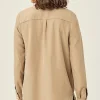 Sand-Washed Shirttail Tunic | Jjill