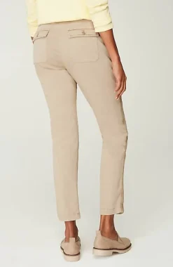 Sateen Slim-Leg Pants | Jjill