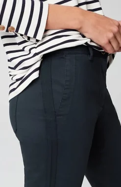 Sateen Slim-Leg Pants | Jjill