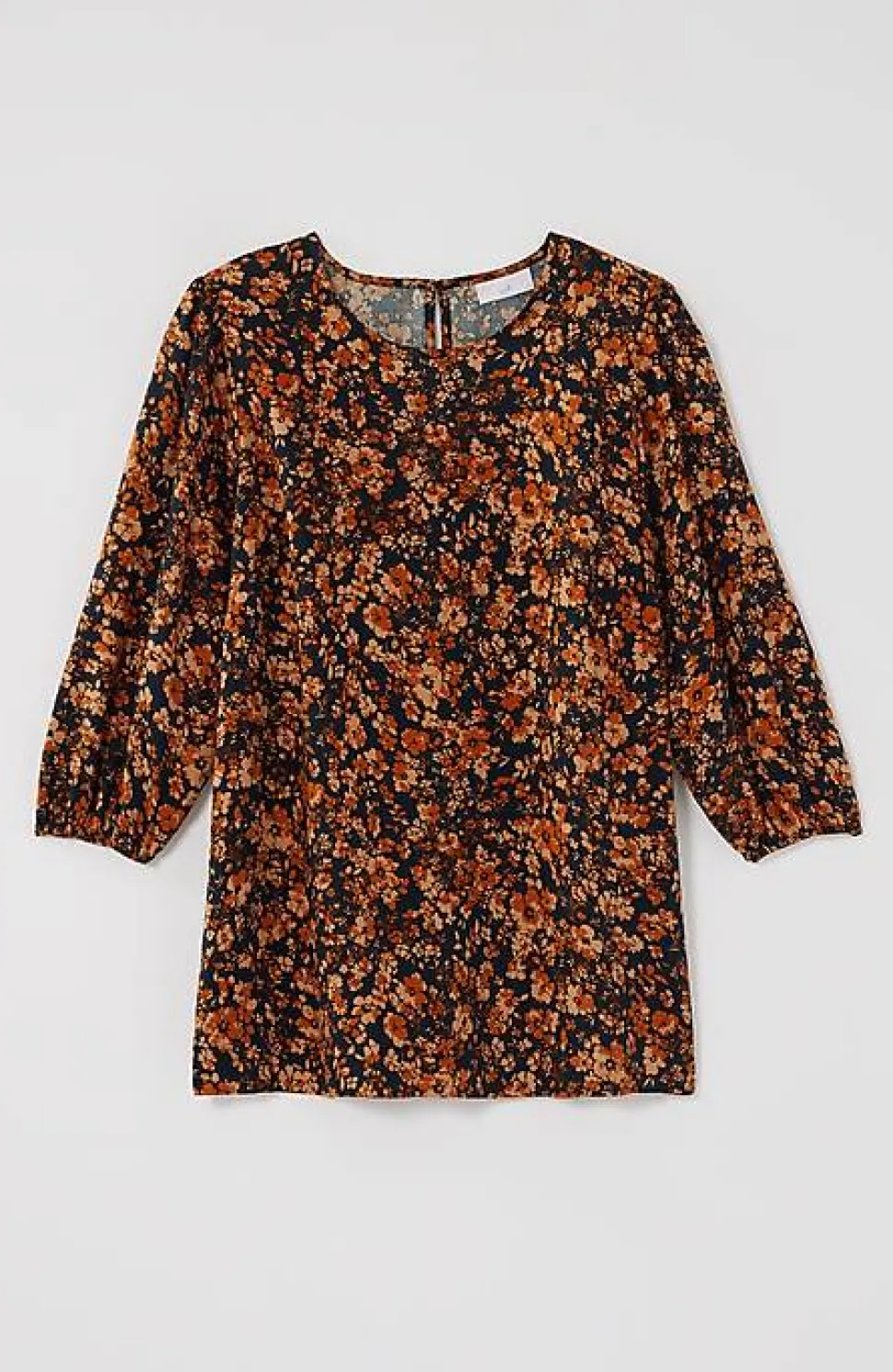 Satin Puff-Sleeve Top | Jjill